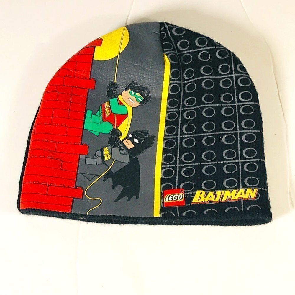 LEGO DC Comics Batman Robin Skullcap Hat Beanie